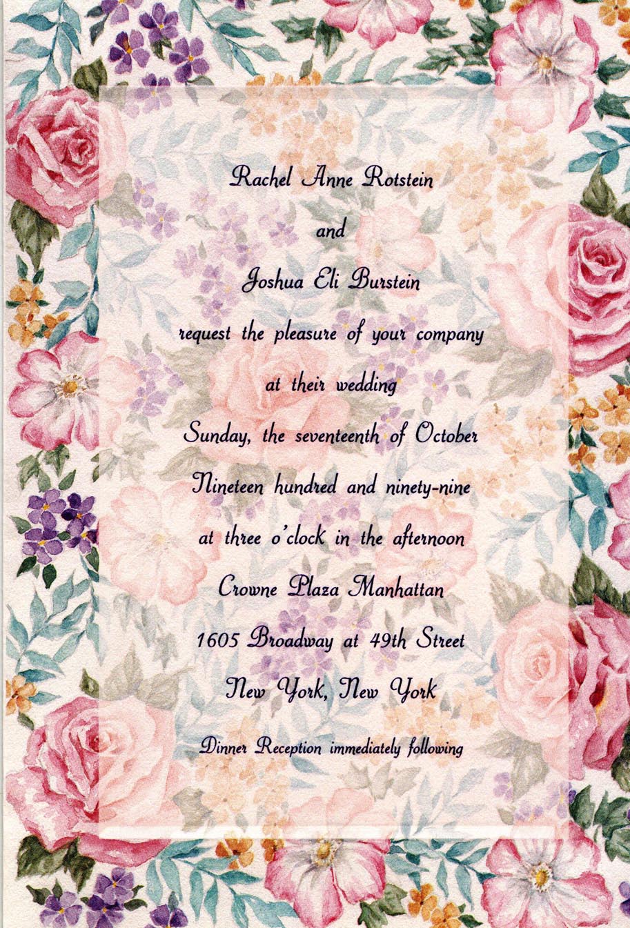 Wedding Invitation